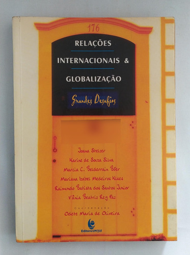 Relações Internacionais E Globalização De Vários Autores Pela Unijuí (1997) (Usado)