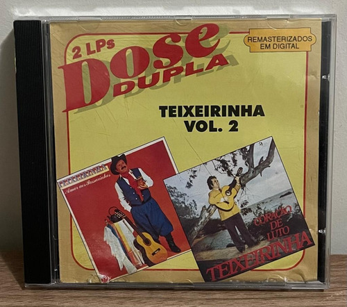 Cd - Teixeirinha - Dose Dupla - Vol. 2