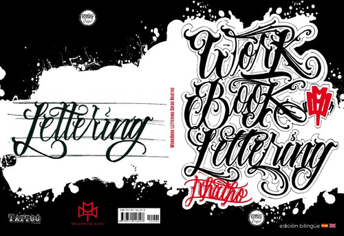 Libro Tattoo Work Book Lettering Diego Rhatho Tatuajes 