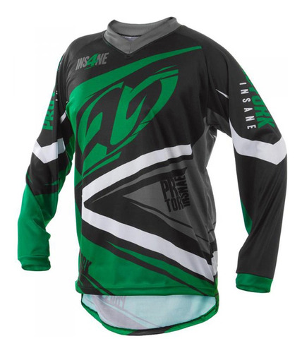 Buzo Moto Cross Insane 4 Adulto Talle Gg Ver/gris Gg Protork