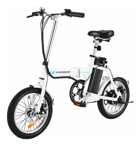 Ancheer Bicicleta Electrica Plegable 16 Bateria 8 Ah 15