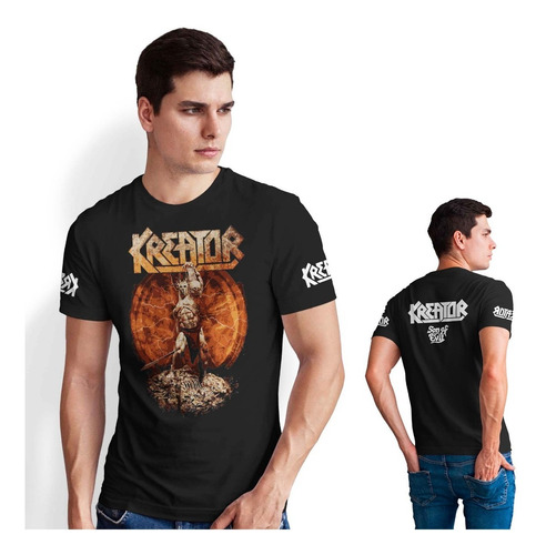 Polera Metalera Kreator D4