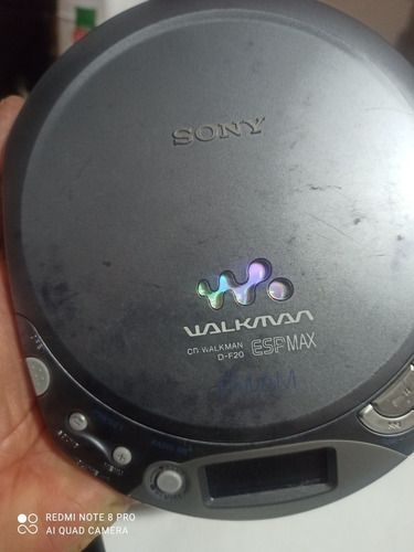Imagen 7 de 9 de Discman Sony D-f20 Walkman Cd Music Megabass