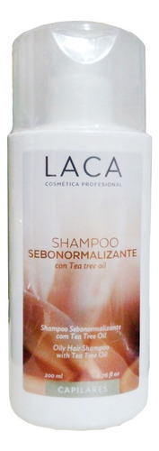 Shampoo Sebonormalizante Con Tea Tree Oil Laca