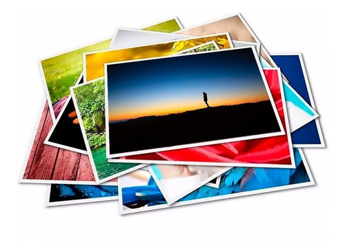 Papel Foto Fotográfico Adesivo A4 135g Kit 5 Pacote Com 20 Folhas Em Cada