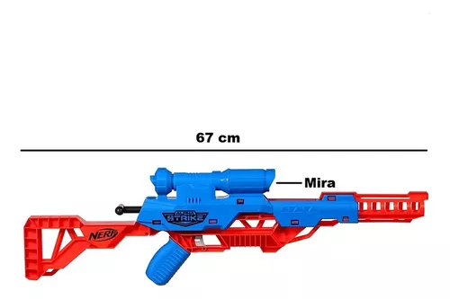 Nerf Alphastrike Mantis LR-1 Lançador com Mira de Precisão - F2254 - Hasbro  no Shoptime
