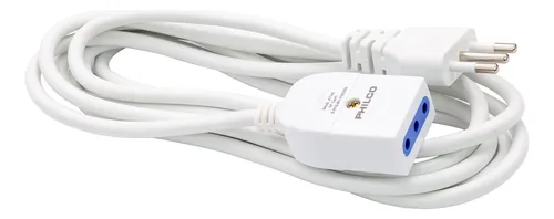Alargador Eléctrico Xt50 3m Blanco, Philco