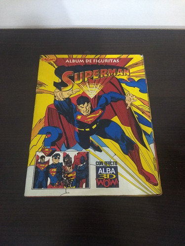 Album Superman 1994 Cromy 3d Faltan 40 Figuritas