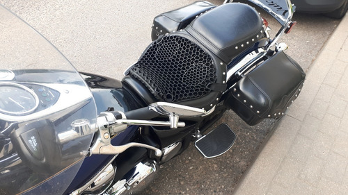 Cojin Gel Asiento Moto Panel Abeja Universal Respirable Pem