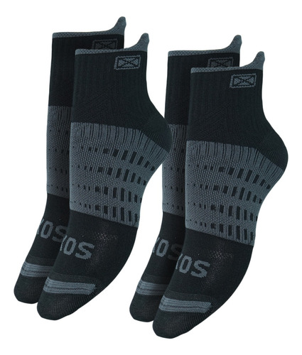  Medias Trail Running Doble Capa Linea Compresión Sox