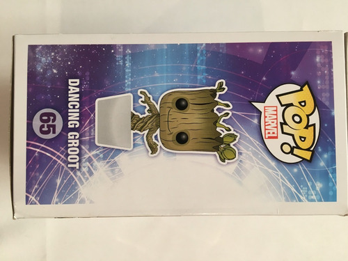 Funko Pop Dancing Groot Guardianes De La Galaxia #65 Marvel (Usado)