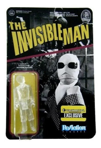 The Invisible Man Reaction Funko Universal Monsters 3 3/4