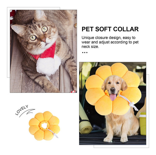 Collar Antilamidas Para Gatos, Collar Suave Para Perros, Col