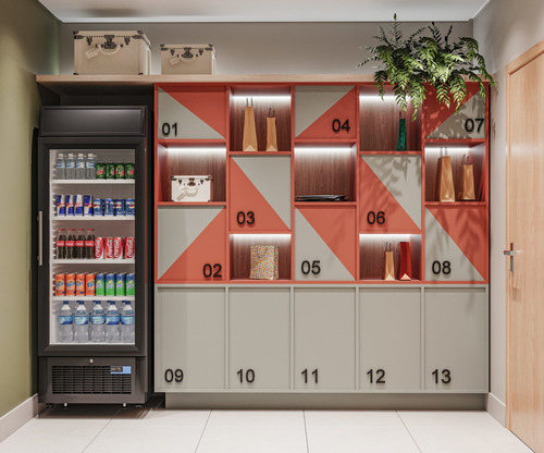Imagem 16 de 30 de Apartamento À Venda Na Planta Inside Park Home, 3 Quartos Com 3 Suítes, 2 Vagas De Garagem, 91m² , Vila Rosa, Goiânia, Go - Go - Ap0215_insp