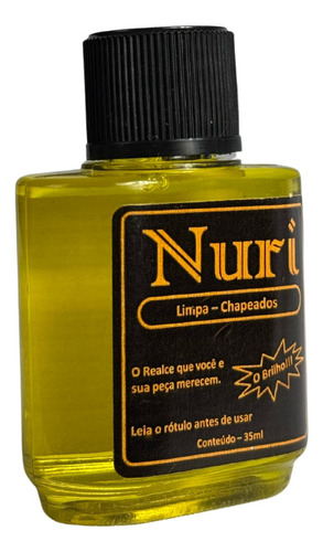 Kit 10 Limpa Joias Nuri 35ml Liquido Para Polimento Original