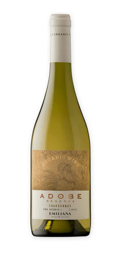 Vinho Emiliana Adobe Reserva Chardonnay Branco 750ml