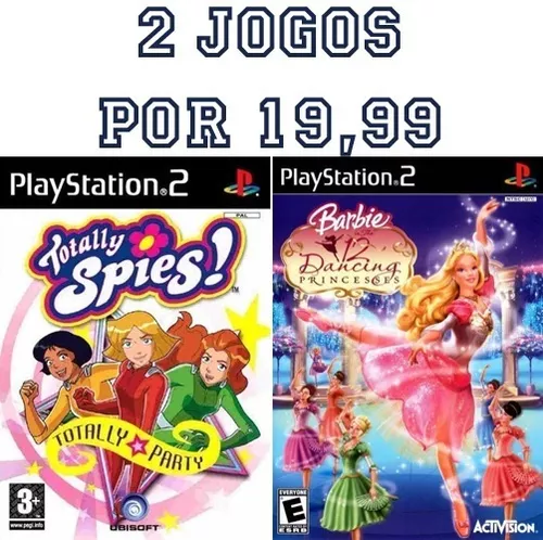 5 Jogos Novos Ps2! Jogos Infantis Playstation 2!