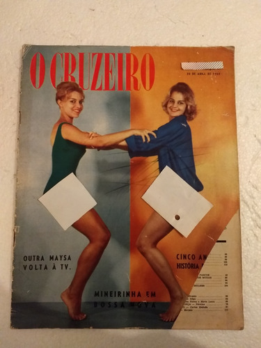 Revista O Cruzeiro N° 29 Com Maysa (Usado)