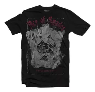 Playera De Ace Of Spades Marca Rebel