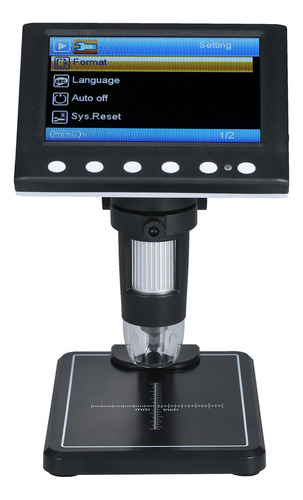 Microscopio Digital 1000x Ampliación Lcd Cámara De Video