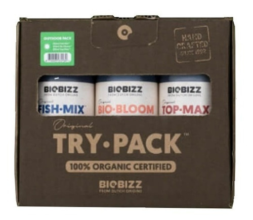 Biobizz Trypack Outdoor 250 Ml. Envase Original