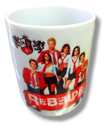 Mug Pocillo De Cerámica Rebelde Serie Rbd Taza De 11 Onzas