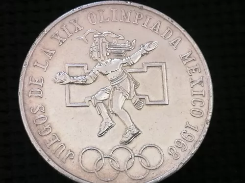 Indirecto Cintura cápsula Moneda 25 Pesos 1968 Olimpiadas Ley 720 Plata Omm | MercadoLibre 📦