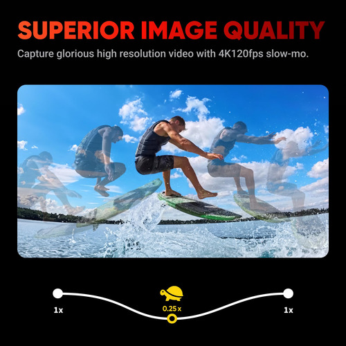 Câmera De Ação Insta360 Ace 4k120fps À Prova D'água Com Ai 4