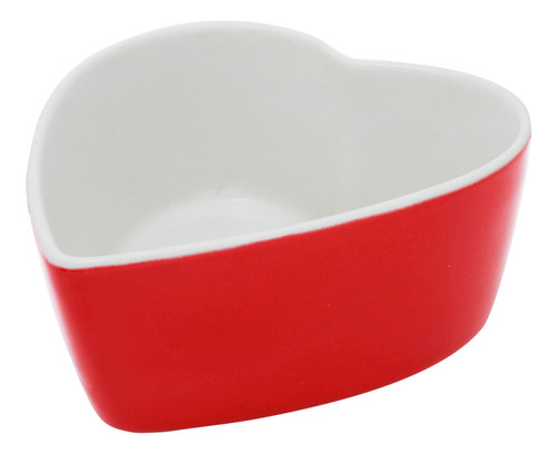 Conjunto Para Fondue 10 Peças Coração 500ml Cerâmica - Já