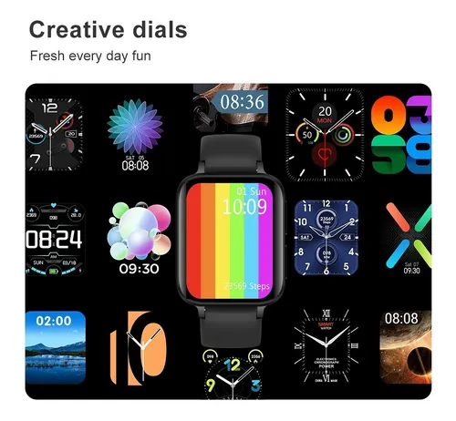 Smartwatch Dt93 Llamadas Mp3 Caratulas Descargables Elegante