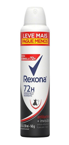 Kit 3 Desodorantes Antitranspirante + Invisible 250ml