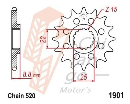 Kit De Arrastre Para Ktm 250 Exc-f Enduro 07-11