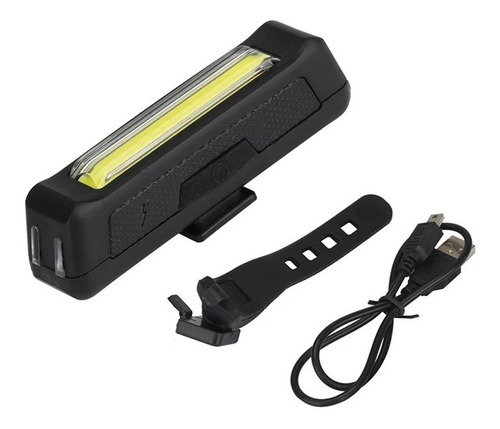 Luz Bicicleta Recargable Sirena Policia Comet 150 Lumen Dual