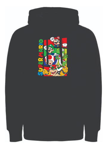 Hoodies Juego Super Mario Bross Y Amigos Adultos Y Niños