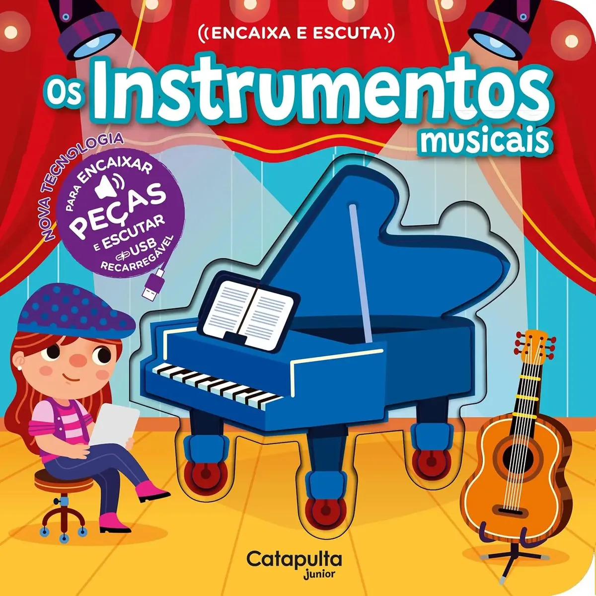Encaixa E Escuta: Os Instrumentos Musicais (usb) - Inglês