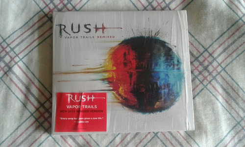 Rush - Vapor Trails Remixed Cd (2013) Progresivo Como Nuevo 