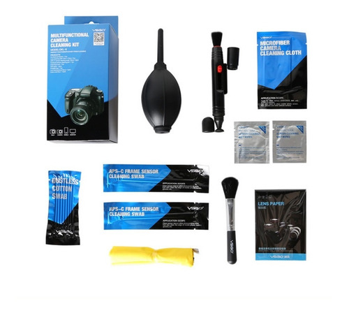 Kit Limpieza Cámara Reflex Mirrorless Aps-c Set Vsgo Limpiar