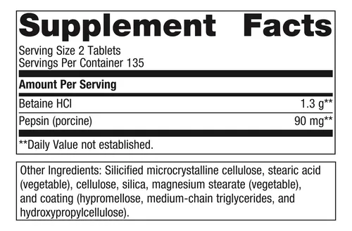 Suplemento Metagenics Spectrazyme® Metagest® Stomach Acid Su