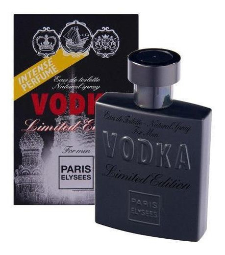 Paris Elysees Vodka Limited Edition Masculino Edt 100ml
