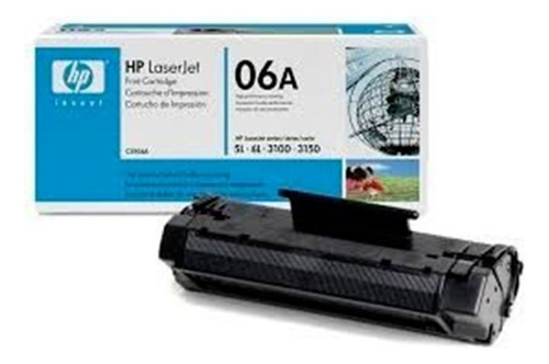 Tóner Hp Hp 06a Color Negro