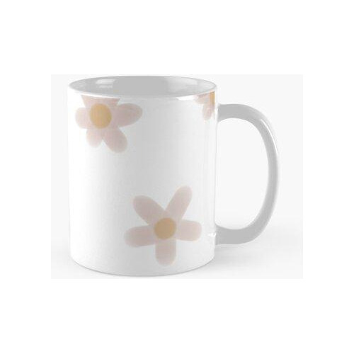 Taza Diseño De Flor Rosa Simple Calidad Premium