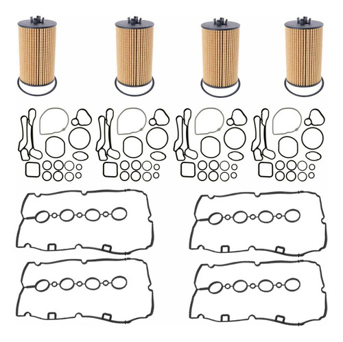 4 Jgos Ligas Radiador Filtro Junta Chevrolet Aveo 1.6 09-10