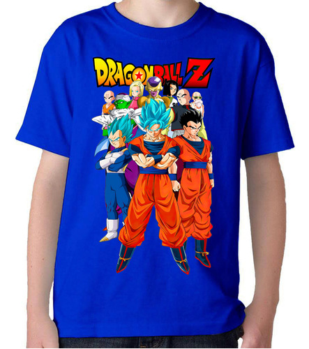 Remeras Camisetas  Diseños Exclusivos Dragon Ball Estampadas