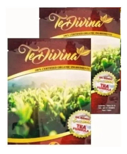 Te Divina Detox Natural Pack 2 Sobres Original Envio Gratis 