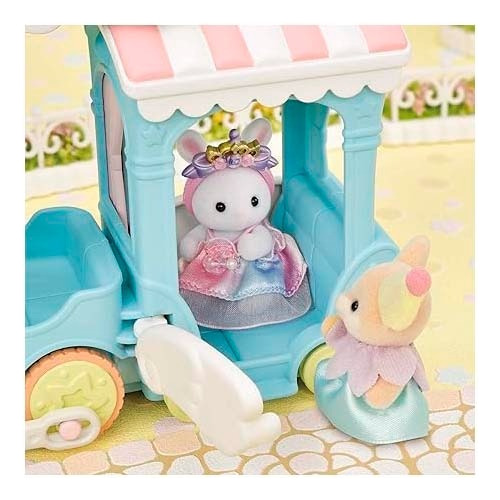 Sylvanian Families Zorro Fenec Bebé Tren Arcoíris