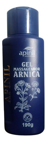  Gel Massageador Arnica 190g Apinil Cosméticos