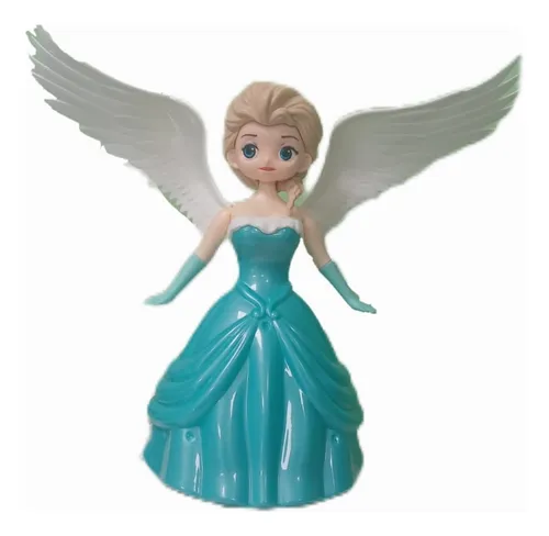 comprar Muñeca Con Alas Elsa Frozen Con Música Y Movimiento