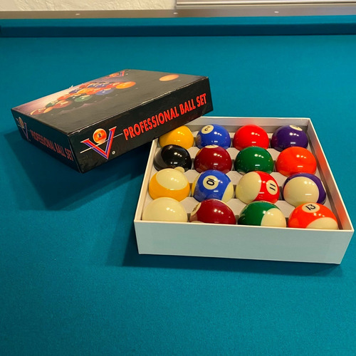 Imagen 2 de 5 de Set De Ruedo O Bolas De Billar Para Pool