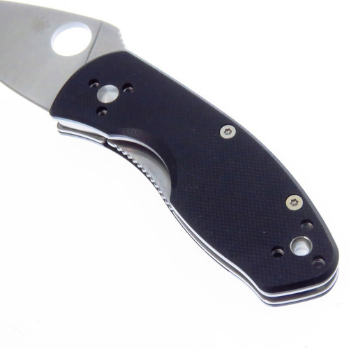Imagen 7 de 10 de Sc148gp Spyderco Navaja Ambitious Filo Plano Linerlock