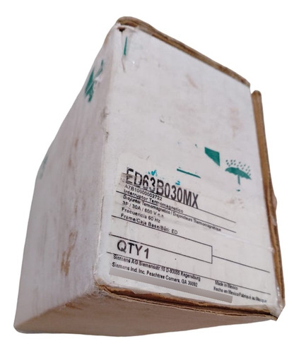 Siemens Ed63b030mx Interruptor Termomagnetico